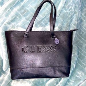 Black Guess Purse/bag/Tote